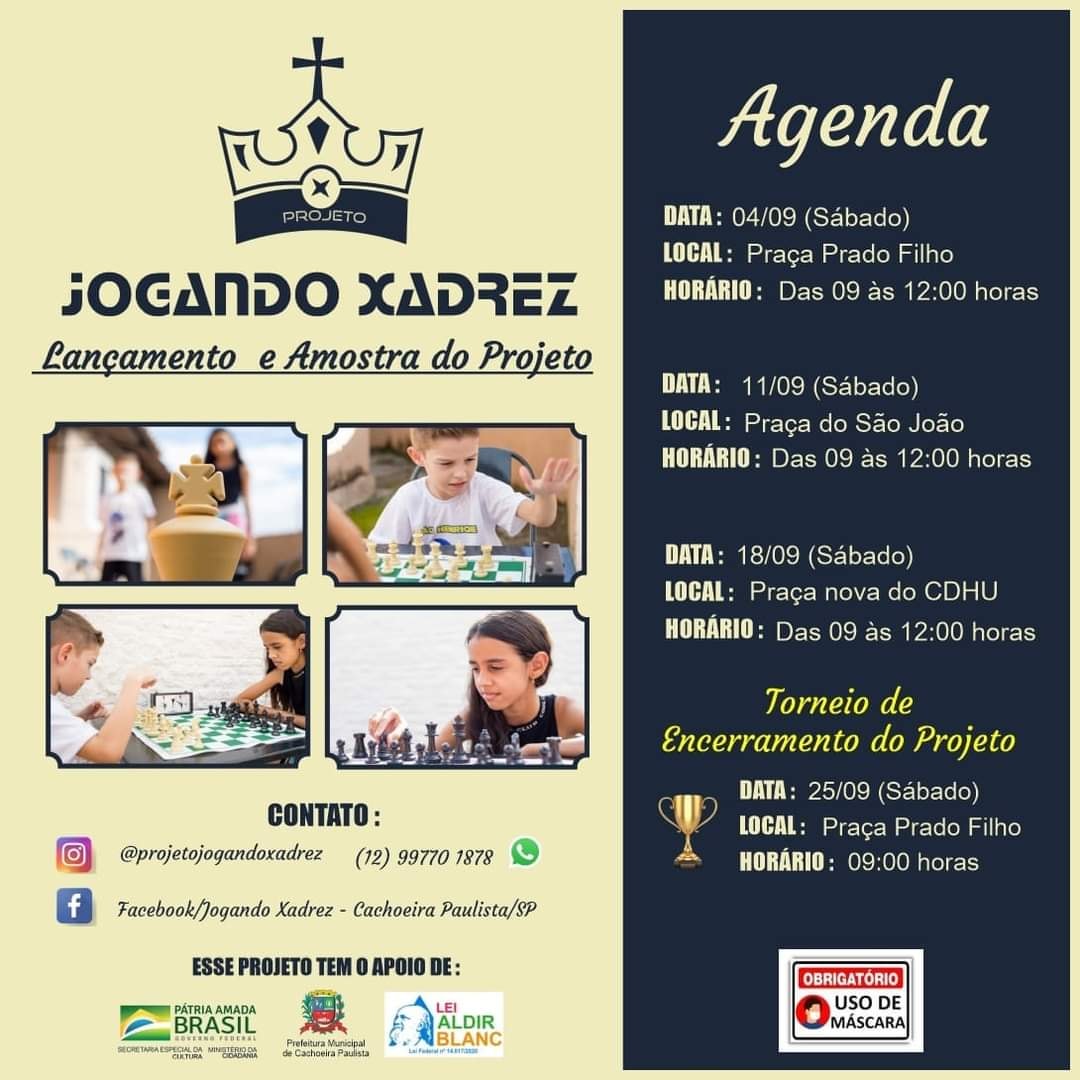Projeto - Zerdax Clube de Xadrez Escolar Esportivo 