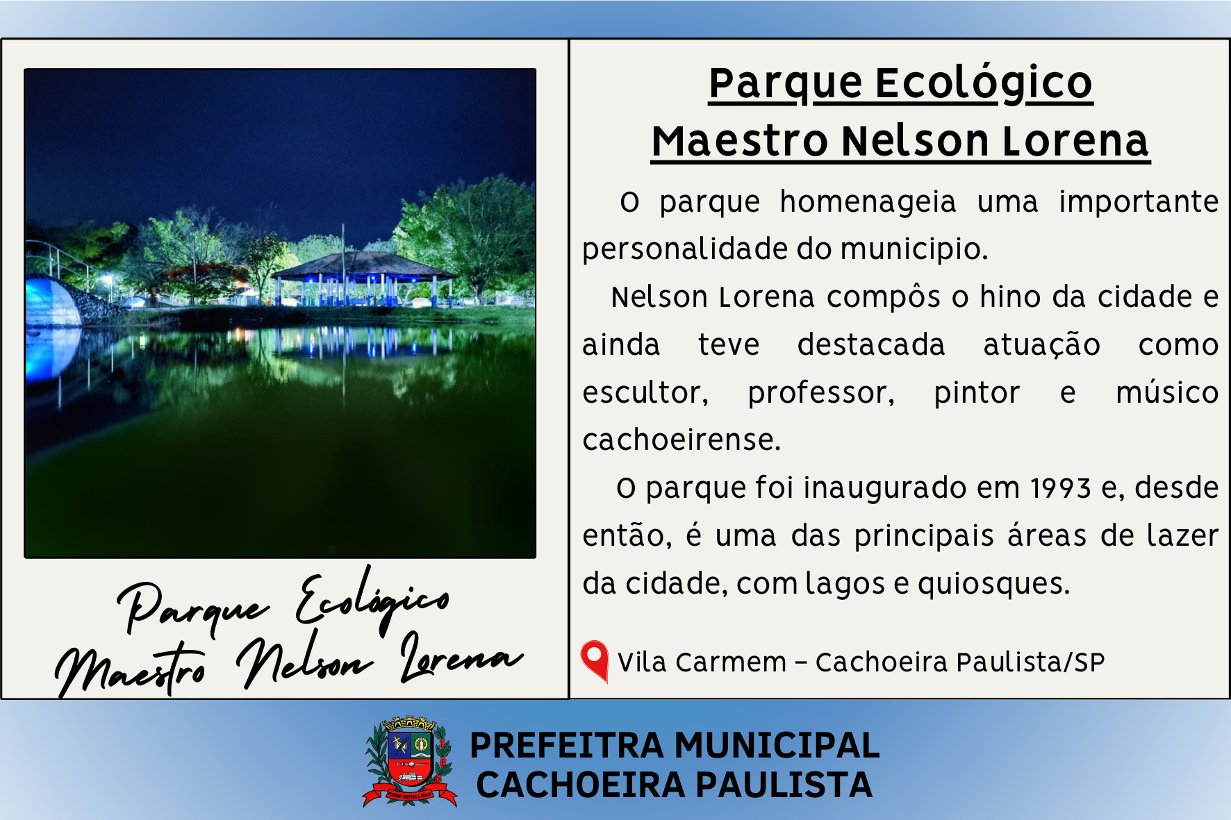 Parque Ecológico Nelson Lorena